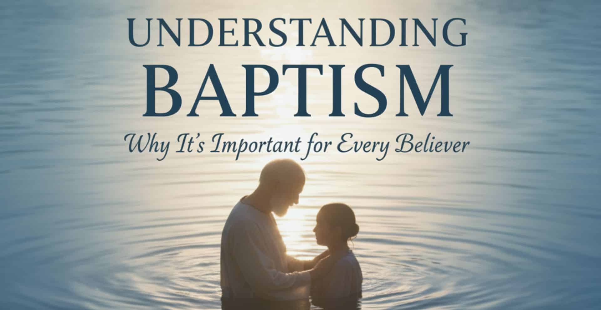 Understanding Baptism Why It’s Important for Every Believer